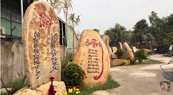Vườn nghệ thuật đá và thư pháp mở cửa đón Xuân Kỷ Hợi 2019